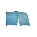 Reliant Ribbon .5 in. 25 Yards Rhapsody Taffeta Wired Edge Ribbon, Turquoise 25631W-913-40J